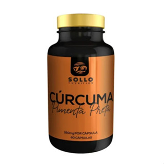Cúrcuma extrato com Pimenta Preta - 60 Cápsulas (95% de Curcuminóides)
