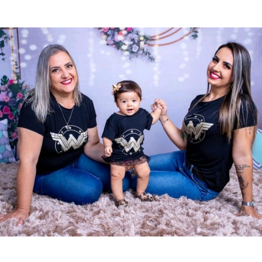 Camiseta  Feminina ou Masculina Personalizada Adulto ou Infantil Evolution Super Man ou Mulher Maravilha Moda Geek