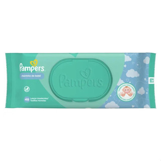 Lenços Umedecidos Pampers Carícia de Bebê - 48
