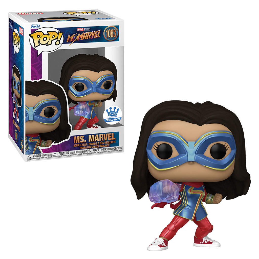 Funko Pop Marvel Ms. Marvel Exclusivo – Light Arm 1083 Original