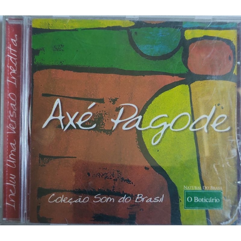 Cd Axé Pagode Coleção Som do Brasil O Boticario