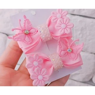 lacinhos para cabelo de bebê no bico de pato/presilha laços luxo borboletinha florzinha