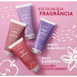 Gel de Limpeza Corporal & Hidratante Desodorante corporal perfumado Mary kay (Maça & Amendoa/Vanilla & Amora)
