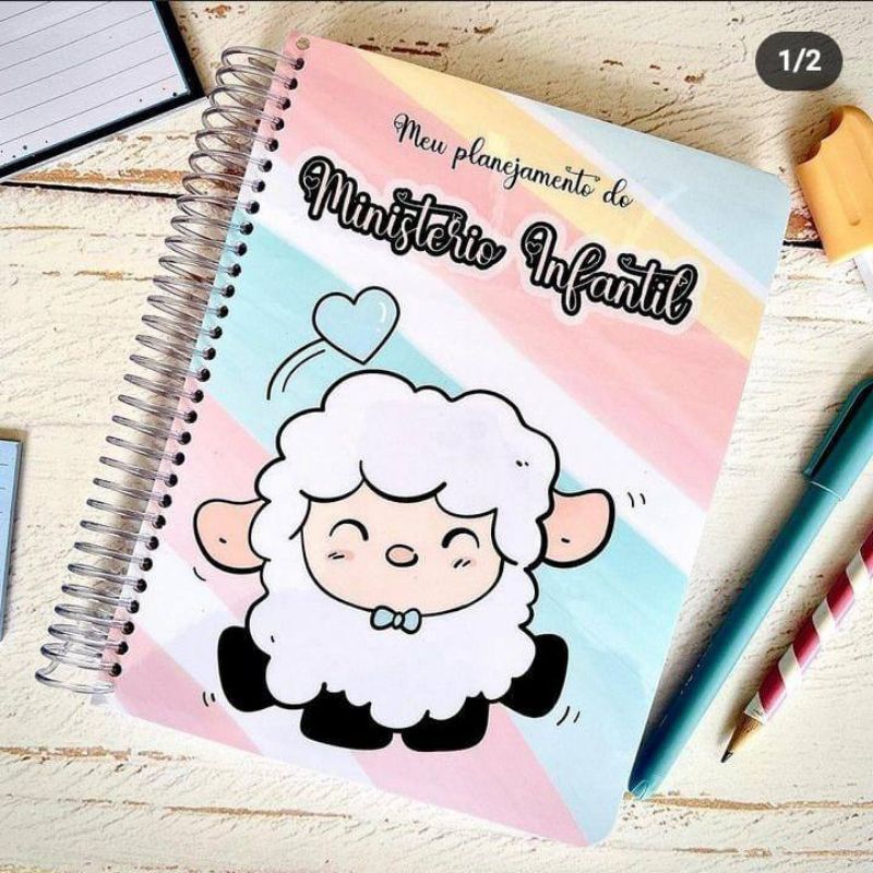 Caderno Ministério infantil, Ministério Infantil, planejamento Ministério infantil, M