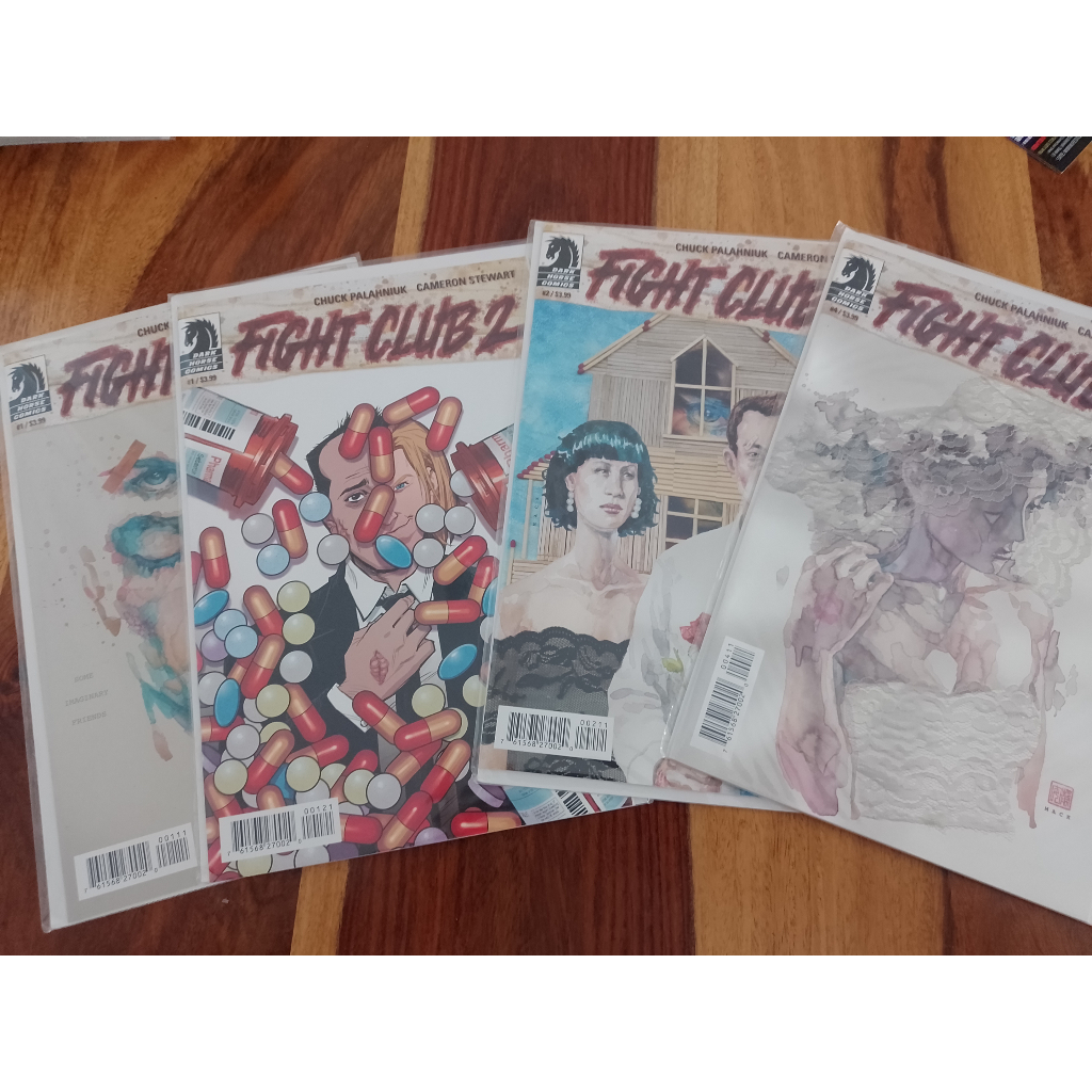 HQ | Fight Club 2, Chuck Palahniuk and Cameron Stewart, Dark Horse, 1st Edition US Version, 2015