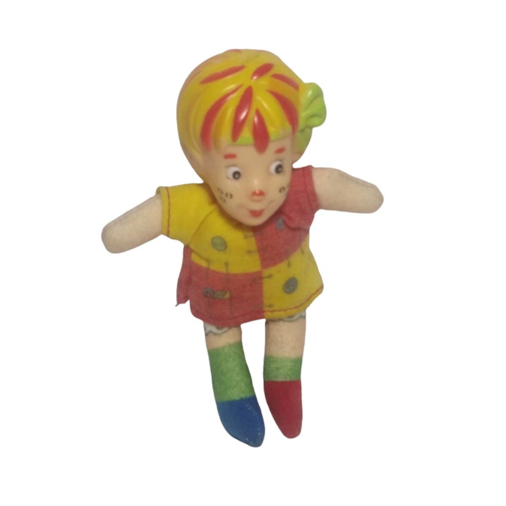 Boneca Antiga Fofolete Emília Pica Pau Amarelo - Estrela 12 CM (COM ETIQUETA)