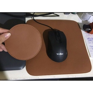 MOUSEPAD SLIM COURO ECOLÓGICO em Oferta na Shopee