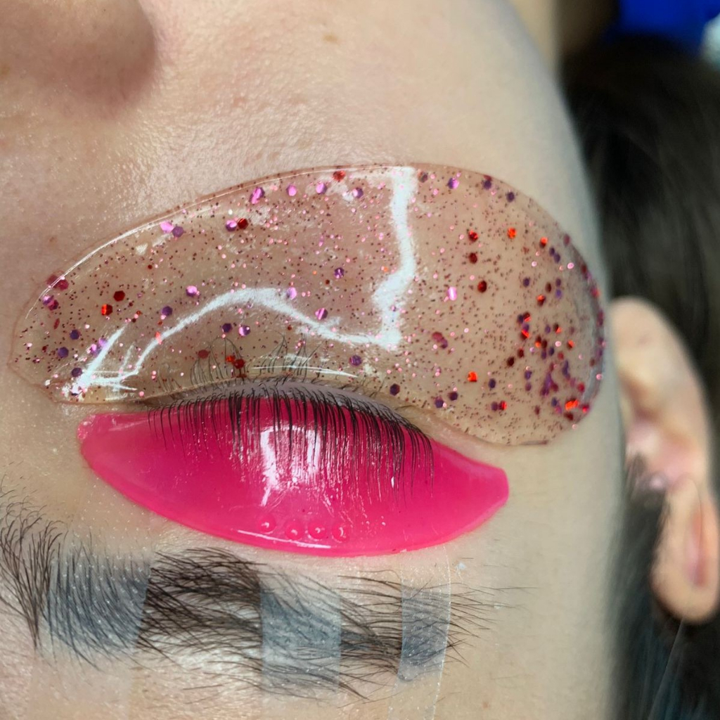 1 Par de Pads Protetor para cílios usado em Extensão ou Lash Lifting em Oferta na Shopee