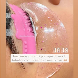 1 Kit (4 pares) Moldes/Pads/Shields para Lashlifting Ursinho