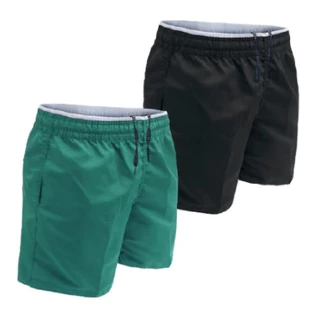 KIT 3 Bermudas Masculina Academia Tactel Elastano Bolso Com Ziper Shorts Alta Qualidade Liso Leve
