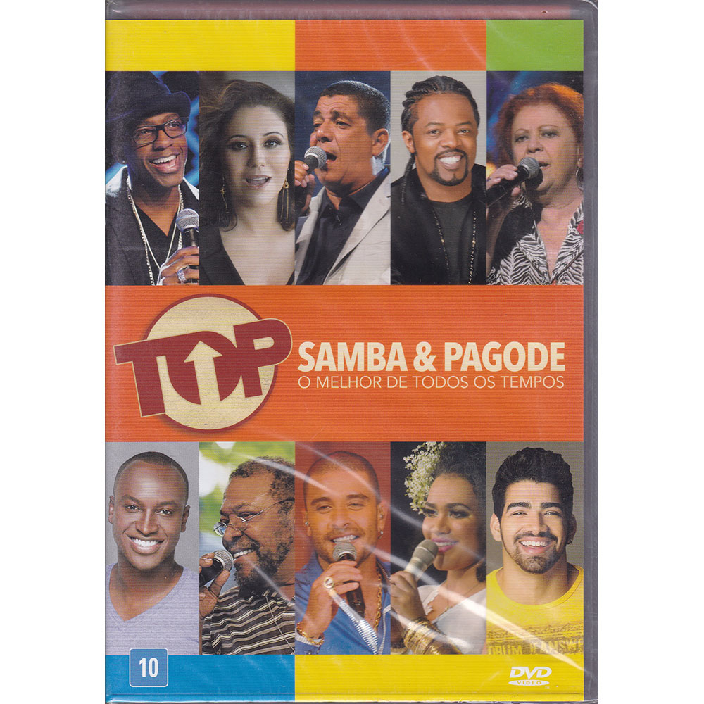DVD Top Samba & Pagode - O melhor de todos os tempos