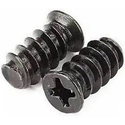 Parafusos Parafuso Preto Para Cooler Fan Ventoinha e Filtro de Poeira de Computador em Oferta na Shopee
