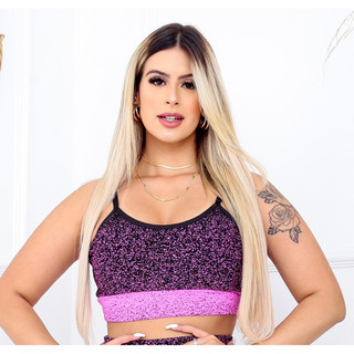 Top Academia fitness, Degradê Poliamida.