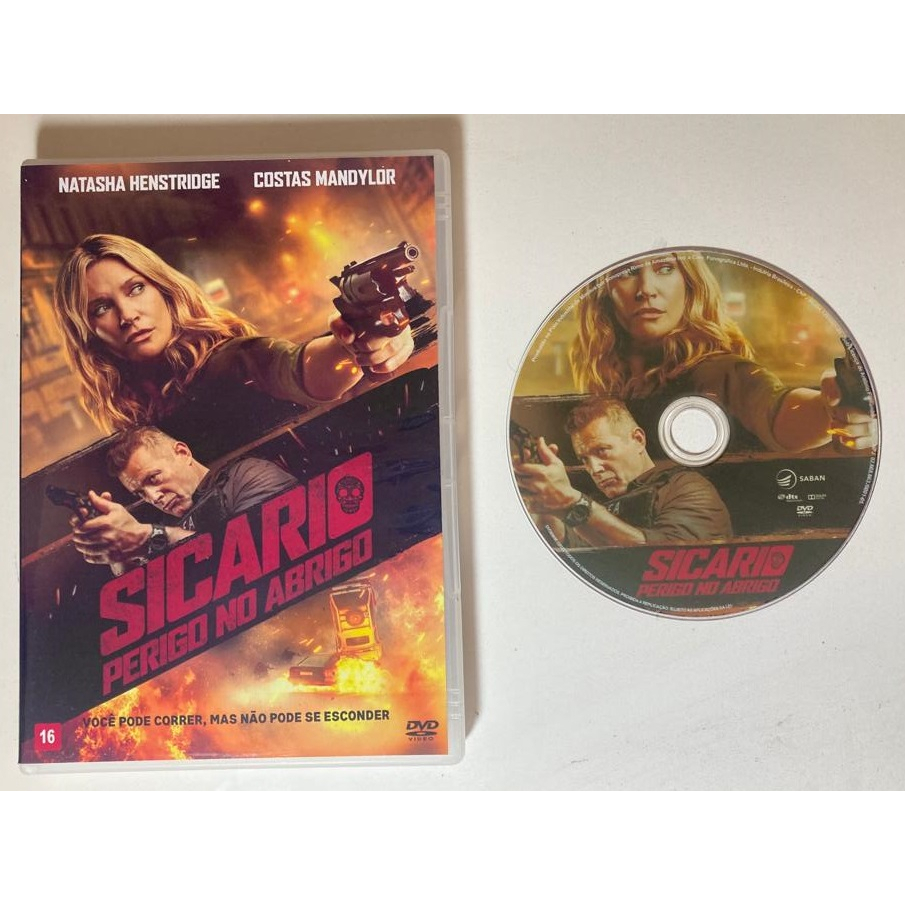 DVD - Sicario - Perigo no Abrigo - Dublado e Legendado