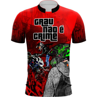 Camisa camiseta grau não é crime 244 motos 2009 quebrada favela