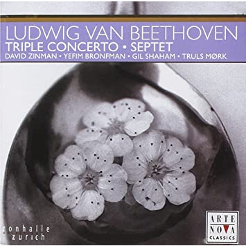 Beethoven: Triple Concerto; Septet Ludwig van Beethoven (Composer), David Zinman (Conductor), Tonhalle Orchestra Zurich (Orchestra), Yefim Bronfman (Performer), Gil Shaham (Performer), Truls Mork (Performer)
