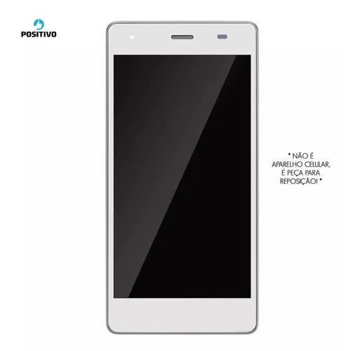 Kit Tela Touch E Display Posi Quantum Go X900 Branco