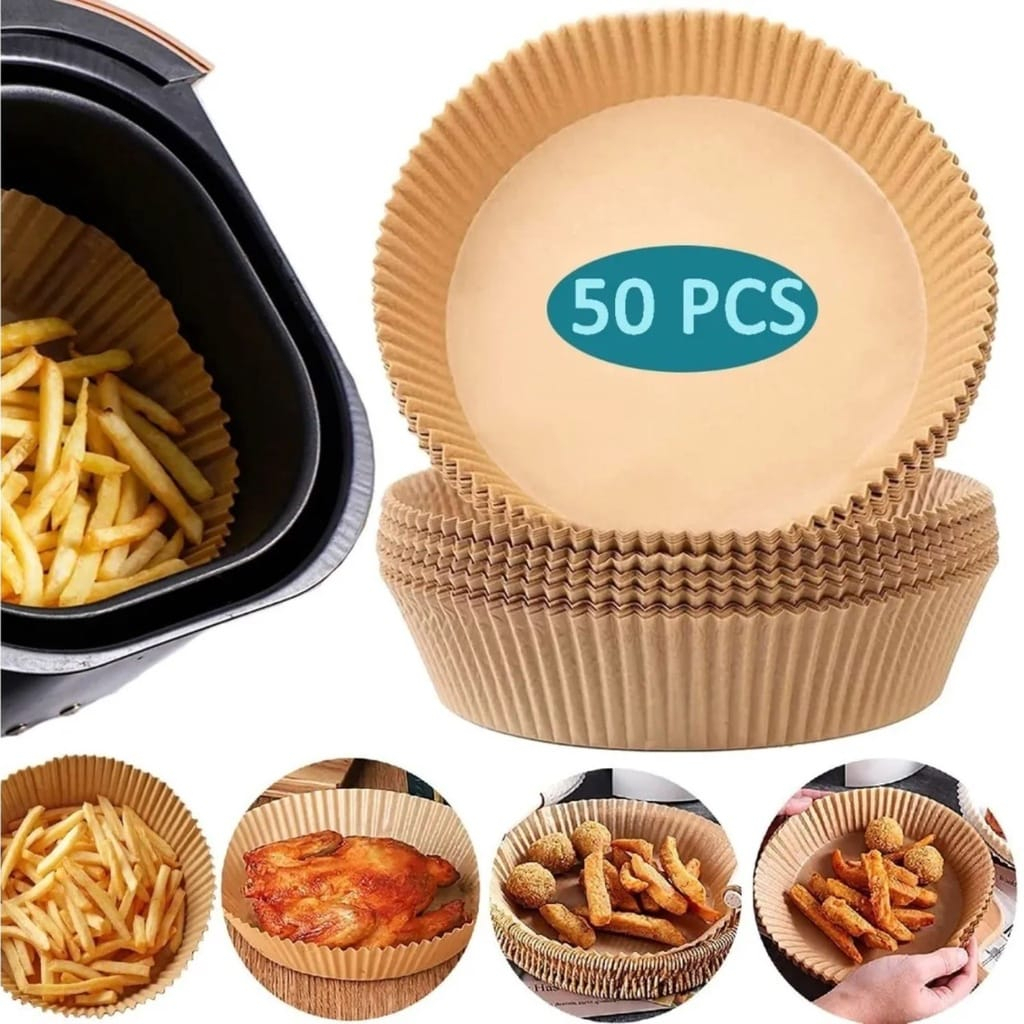 Forro Protetor Papel Descartável Especial Air Fryer Kit 50 / 100