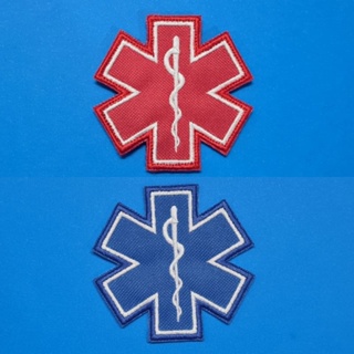 Patch Emblema Resgate Socorrista Bordado em Oferta na Shopee