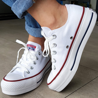 Tênis All Star Converse Feminino Plataforma, estiloso tendência aerolook