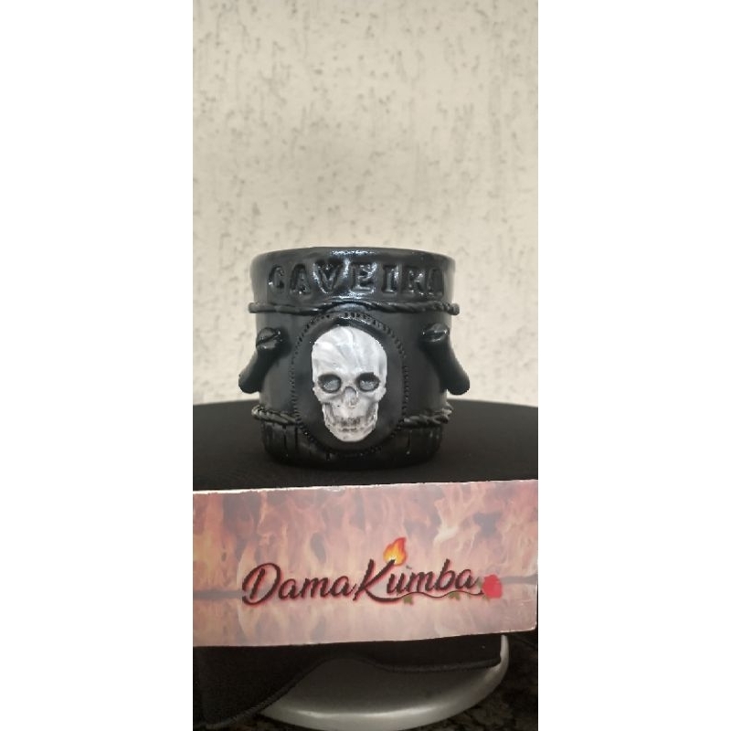Copo Personalizado para Exu Caveira, João Caveira, Caveirinha, Tatá Caveira e outros da falange dos Caveiras