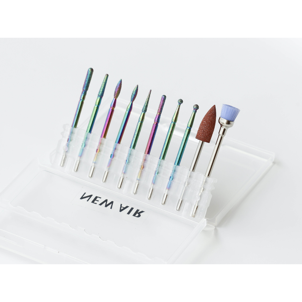 Kit 10 Brocas Tungstênio Profissional Para lixadeira Unha
