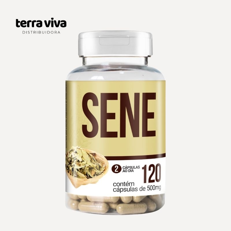 Sene com 120 capsulas - Envio Imediato!