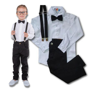 Conjunto Roupa Social Infantil Casamento Formatura Menino Novidade