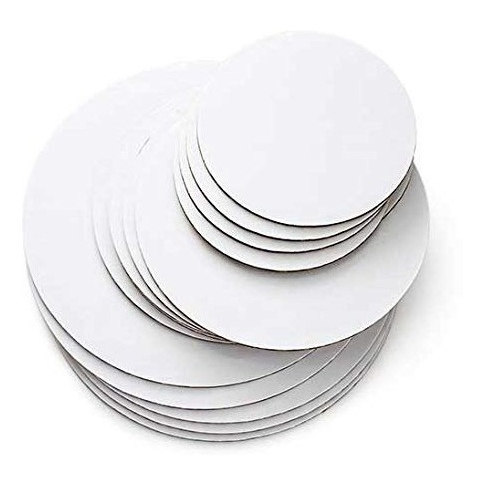 Cake Board MDF 25cm Kit 10 unidades 6mm cakeboard tabua Tabuleiro bolo confeitaria