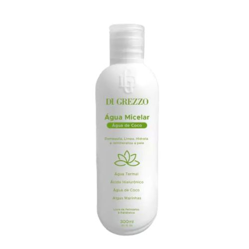Água Micelar Inteligente -  Micelas de Água de Coco 300ml - Di Grezzo