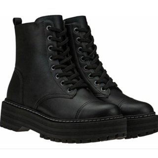 Bota Coturno Feminino Botinha Tratorada Conforto Top LS LuísaShoes em Oferta na Shopee