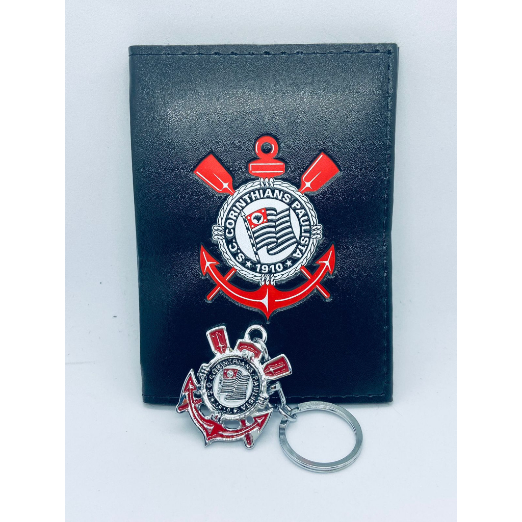 Kit Carteira + chaveiro - Timão
