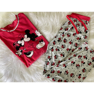 Pijama Longo Feminino Adulto Manga Longa De Dormir Coelho Love Confort I 2591