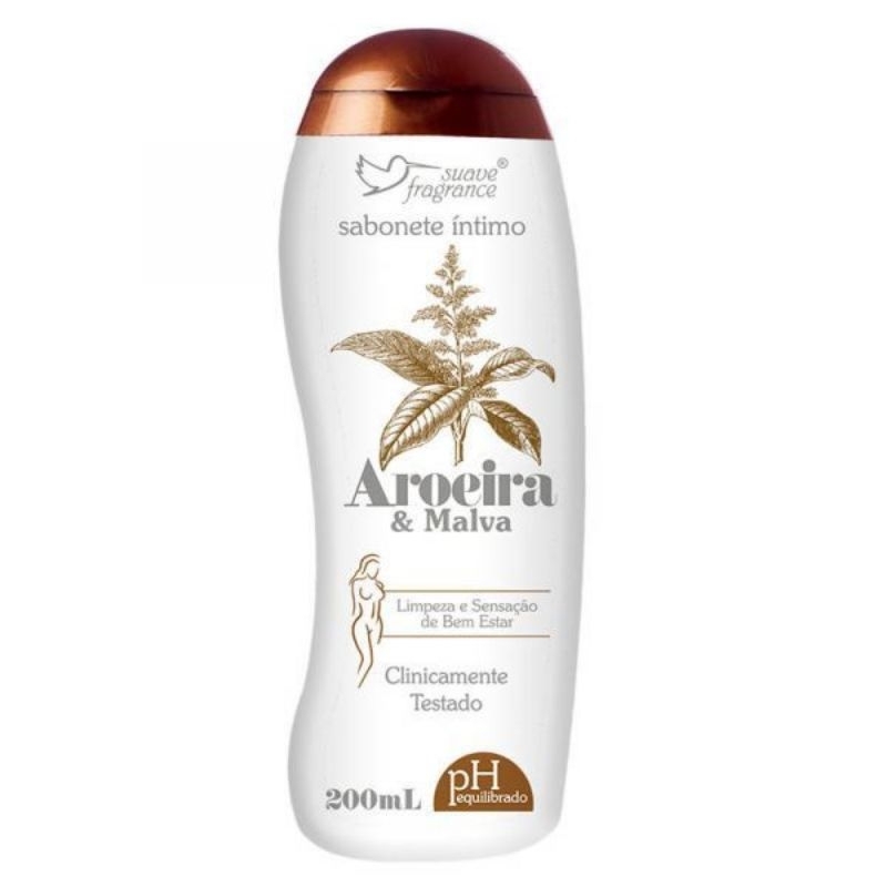 Sabonete Íntimo Aroeira e Malva 200mL - Suave Fragance