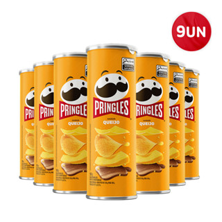 Combo Batata Pringles Queijo 9 Unidades