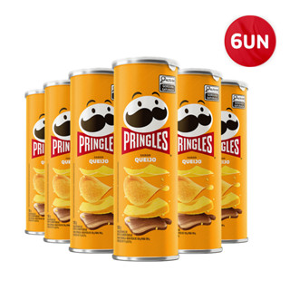 Combo Batata Pringles Queijo 6 Unidades