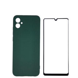 Capa Capinha Case Para Galaxy A04E Fosca Aveludada Com Proteção de Câmera + Película 3D