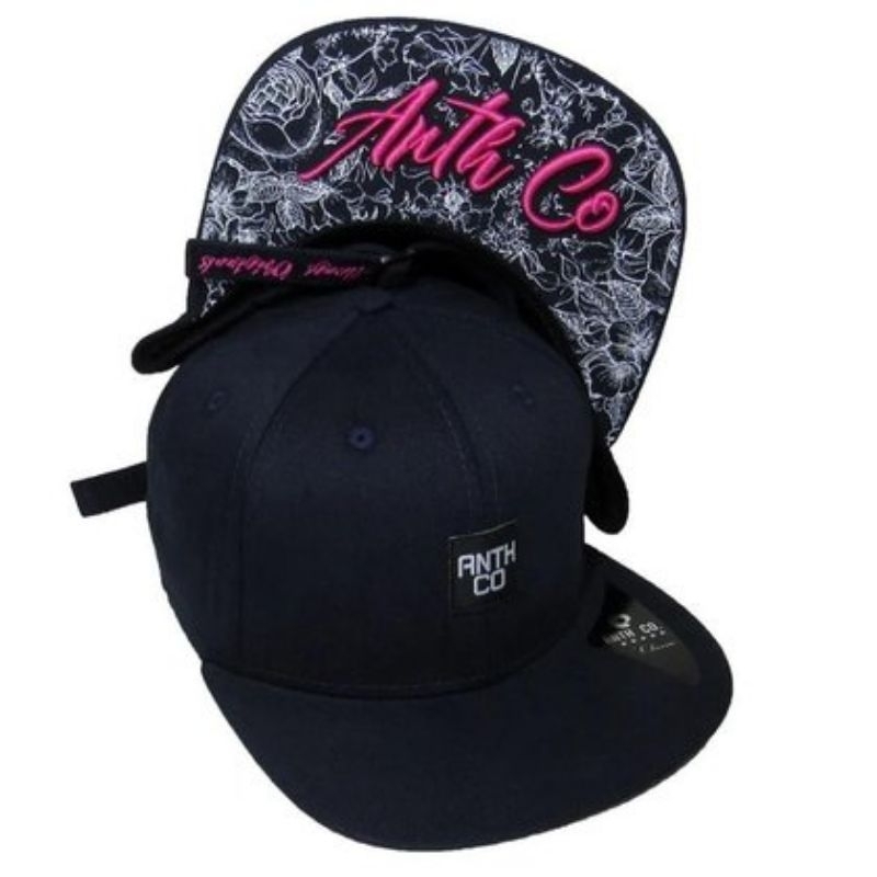 Bone Anth Co Original fox Aba reta Strapback Fitão  ajustável bone masculino feminino bordado relagem varias cores
