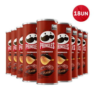 Combo Batata Pringles Churrasco 18 Unidades