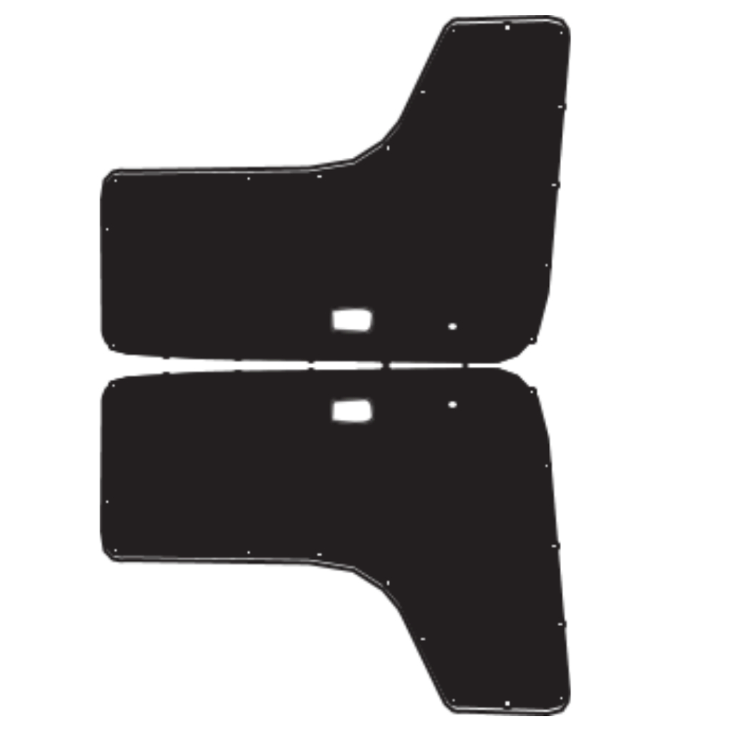 Par Revestimento Porta Kombi Clipper C/furo 88 A 97 em Oferta na Shopee