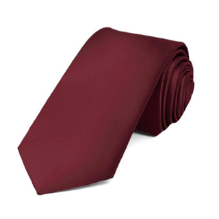 Gravata Marsala Semi Slim, Tradicional Para Padrinhos de Casamento Noivos