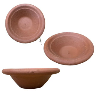 Alguidar de Barro Cru N°000 18cm Oferenda Umbanda Candomble em Oferta na Shopee