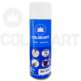 Tinta Spray Efeito Metálico Para metal Branco Perolado Colorart 300 ml em Oferta na Shopee