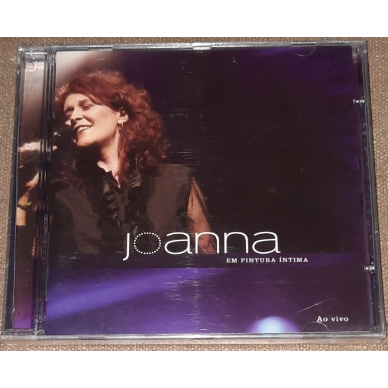 CD Joanna em pintura intima ao vivo original lacrado 9006