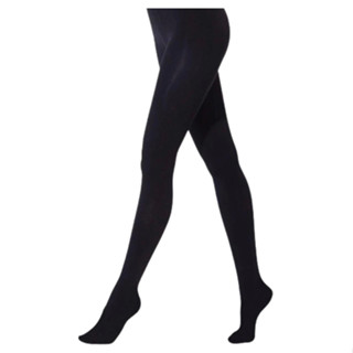 Meia Calça Legging Térmica Nylon Cintura Alta Adulto Tamanho Único Preta