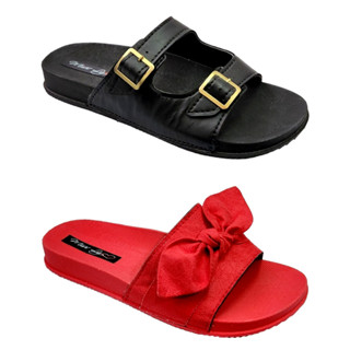 Kit 2 Pares Chinelo Sandália Slide FIVELA REGULAGEM + PALA UM LAÇO