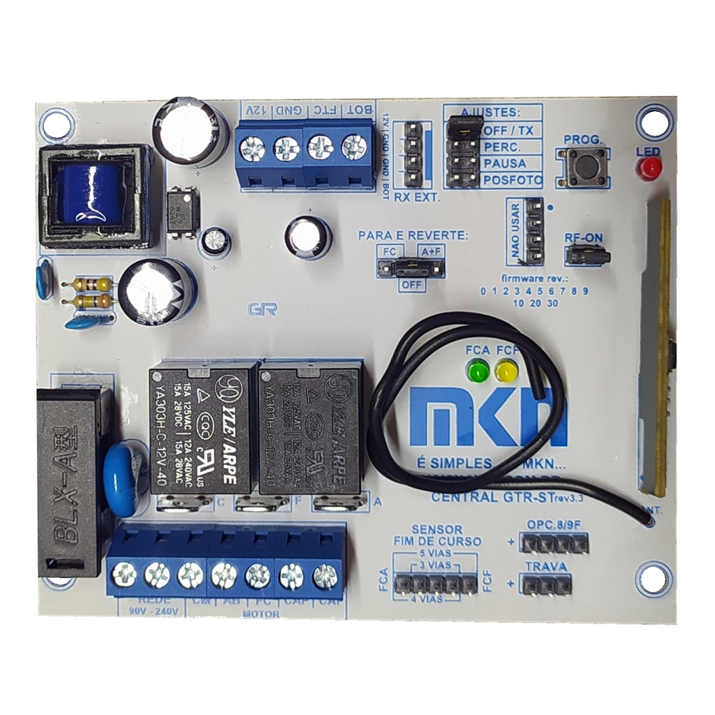 PLACA ELETRÔNICA MKN PARA SUBSTITUIR A CENTRAL CP3050 GATTER