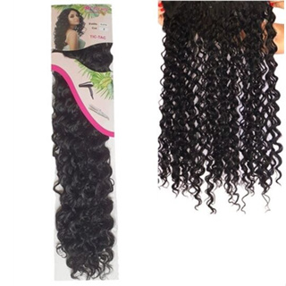 Cabelo Alongamento Aplique Com Tic Tac 60cm 150g Cacheado - WENG em Oferta na Shopee