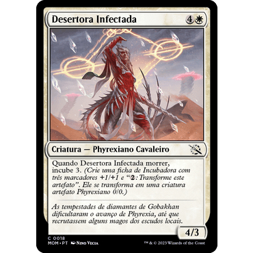 Desertora Infectada(FOIL) - Magic The Gathering