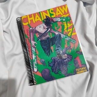 Caderno Universitário Personalizável do anime CHAINSAW MAN! em Oferta na Shopee